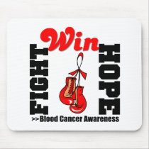 Fight Hope Win - Blood Cancer mousepads