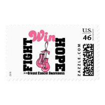 Fight Hope Win - Breast Cancer Stamp