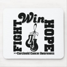 Fight Hope Win - Carcinoid Cancer Mouse Pads