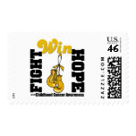 Fight Hope Win - Childhood Cancer Postage Stamps
