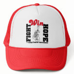 Fight Hope Win - Lung Cancer hats