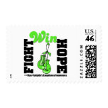 Fight Hope Win - Non-Hodgkin's Lymphoma Stamps
