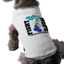 Fight Hope Win - Thyroid Cancer pet clothing