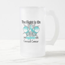 Fight is On Against Cervical Cancer Coffee Mug
