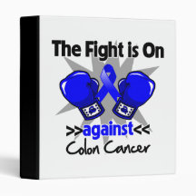 Fight is On Against Colon Cancer Binders