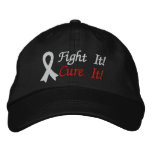 Fight It! Cure It! - Lung Cancer Embroidered Baseball Cap