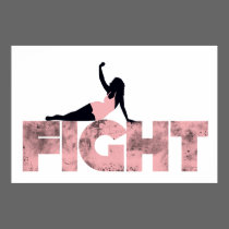 Fight Lady print