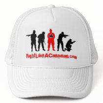 Fight Like A Canadian - Logo Hat by fightlikeacanadian Fight Like A Canadian - Logo Hat
