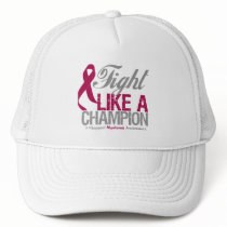 Fight Like a Champion Myeloma hats by cancerapparel Fight Like a Champion Myeloma hats