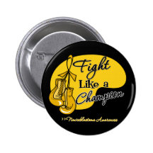 Fight Like a Champion - Neuroblastoma Cancer Button