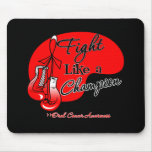 Fight Like a Champion Oral Cancer mousepads