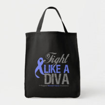 Fight Like a Diva Stomach Cancer Bags