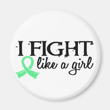 Fight Like A Girl 18.7 Celiac Disease Magnet