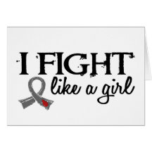 Fight Like A Girl 18.7 Juvenile Diabetes Card