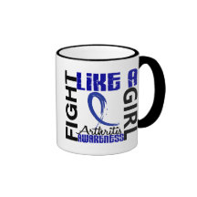 Fight Like A Girl 3.3 Arthritis Coffee Mugs