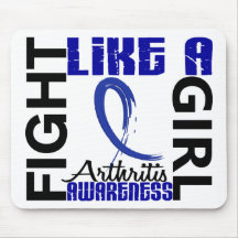 Fight Like A Girl 3.3 Arthritis Mousepads