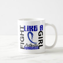 Fight Like A Girl 3.3 Arthritis Mugs