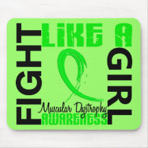 Fight Like A Girl 3.3 Muscular Dystrophy Mouse Pads