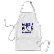 Fight Like A Girl 3.3 Rectal / Anal Cancer Apron