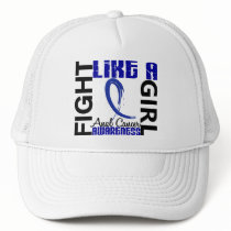 Fight Like A Girl 3.3 Rectal / Anal Cancer Mesh Hat