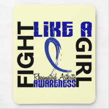Fight Like A Girl 3.3 Rheumatoid Arthritis Mouse Pad