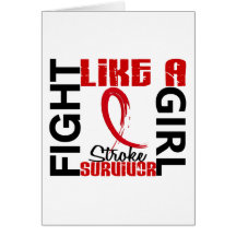 Fight Like A Girl 3.3 Stroke Survivor Cards