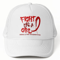 Fight Like A Girl 5.3 AIDS Mesh Hat