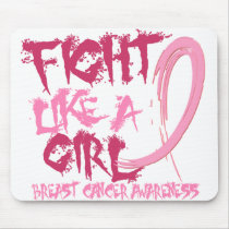 Fight Like A Girl 5.3 Breast Cancer Mouse Pad
