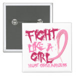 Fight Like A Girl 5.3 Breast Cancer Pinback Button