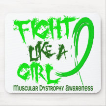 Fight Like A Girl 5.3 Muscular Dystrophy Mousepad
