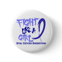 Fight Like A Girl 5.3 Rectal / Anal Cancer Pin