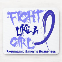Fight Like A Girl 5.3 Rheumatoid Arthritis Mouse Pad