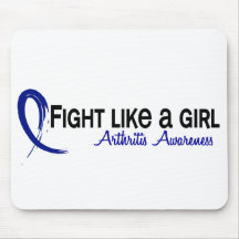 Fight Like A Girl 6.3 Arthritis Mouse Pad