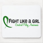 Fight Like A Girl 6.3 Cerebral Palsy Mouse Pads