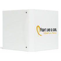 Fight Like A Girl 6.3 Childhood Cancer binders
