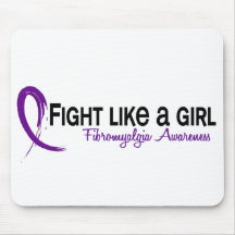 Fight Like A Girl 6.3 Fibromyalgia Mousepad