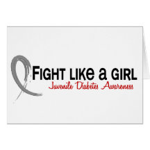 Fight Like A Girl 6.3 Juvenile Diabetes Card