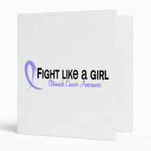 Fight Like A Girl 6.3 Stomach Cancer Binder