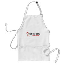 Fight Like A Girl 6.3 Stroke Aprons