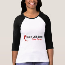 Fight Like A Girl 6.3 Stroke Tshirt