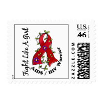 Fight Like A Girl AIDS 29.4 Postage
