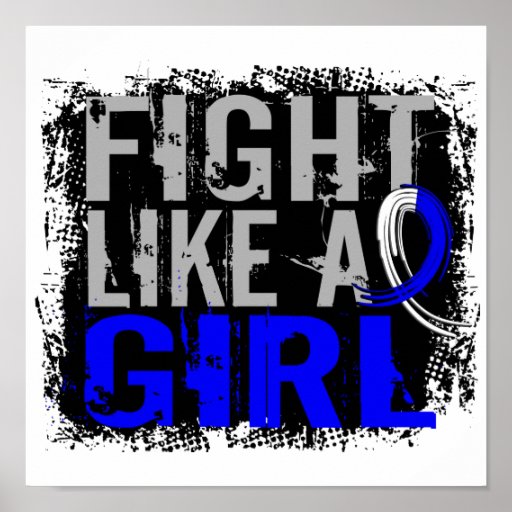 Fight Like a Girl ALS 31.8 Posters
