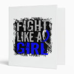 Fight Like a Girl ALS 31.8 Vinyl Binder