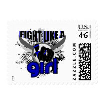 Fight Like A Girl ALS 33.8 Stamp