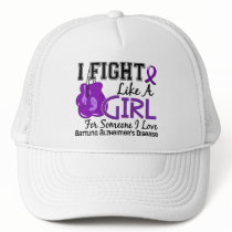 Fight Like A Girl Alzheimer's Disease 15.6 Mesh Hat