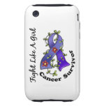 Fight Like A Girl Anal Cancer 29S Iphone 3 Tough Case
