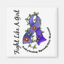 Fight Like A Girl Ankylosing Spondylitis 29.4 Magnets