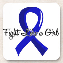 Fight Like A Girl Ankylosing Spondylitis 41.8 Drink Coasters