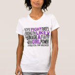 Fight Like A Girl Anorexia 23.3 Tee Shirts