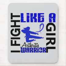 Fight Like A Girl Arthritis 3.2 Mousepads